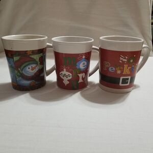 Royal Norfolk Christmas Mug‎ Trio